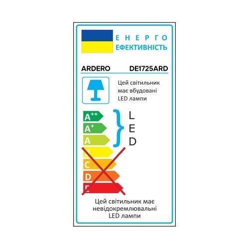 Настільний світлодіодний світильник Ardero DE1725ARD 9 W 6500K рожевий 01956 фото
