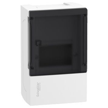 Щит навісний пластиковий 4 модулів прозорі двері Schneider Electric Mini Pragma MIP12104S MIP12104S фото