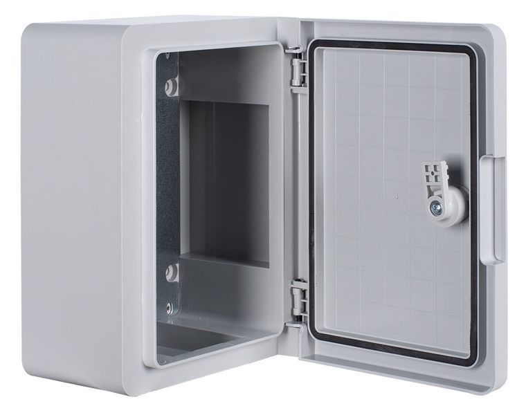 Корпус з ABS-пластику e.plbox.pro.p.28.21.13 з непрозорими дверцятами 280х210х130мм ІР65 p084101 фото