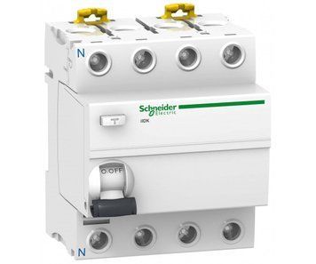 Выключатель дифференциального тока Schneider Electric. iID K 4P 63A 300мА AC A9R75463 фото