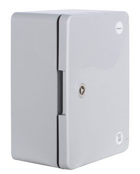 Корпус из ABS-пластика e.plbox.pro.p.33.25.14 с непрозрачной дверцей 330x250x140мм ІР65 p084102 фото