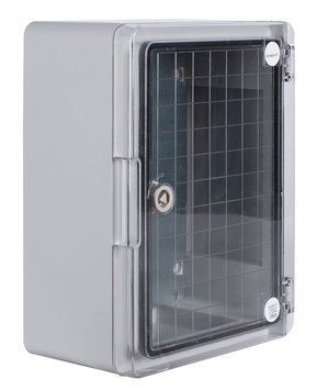 Корпус из ABS-пластика e.plbox.pro.p.33.25.14.tr с прозрачной дверцей 330x250x140мм ІР65 p084202 фото