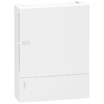 Щит навісний пластиковий 24 модулів білі двері Schneider Electric Mini Pragma MIP12212 MIP12212 фото