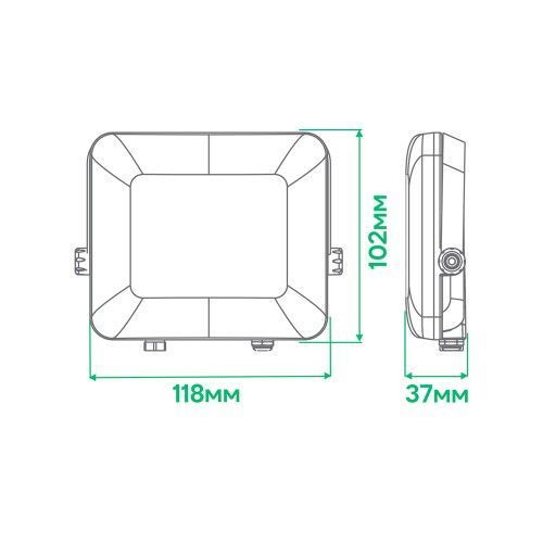 Светодиодный прожектор Ardero LL-4020ARD PRO 20Вт 6500K IP65 80225 фото