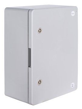 Корпус из ABS-пластика e.plbox.pro.p.40.30.21 с непрозрачной дверцей 400x300x210мм IP65 p084104 фото