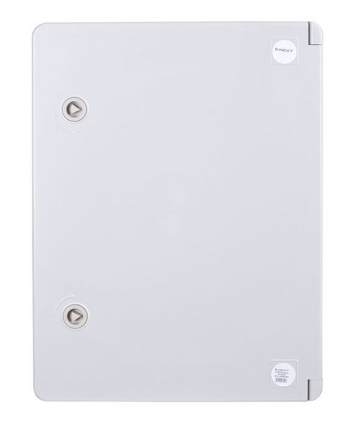 Корпус из ABS-пластика e.plbox.pro.p.40.30.21 с непрозрачной дверцей 400x300x210мм IP65 p084104 фото