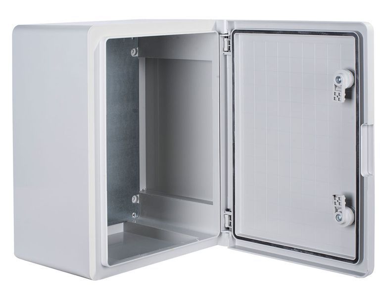 Корпус из ABS-пластика e.plbox.pro.p.40.30.21 с непрозрачной дверцей 400x300x210мм IP65 p084104 фото