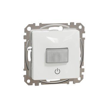 Датчик руху із вимикачем 10 A Schneider Electric Sedna Design (Білий) SDD111504 фото