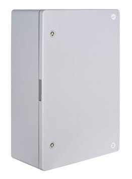Корпус из ABS-пластика e.plbox.pro.p.50.35.22 с непрозрачной дверцей 500x350x220мм IP65 p084105 фото