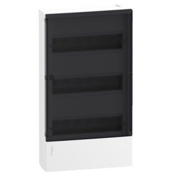 Щит навісний пластиковий 36 модулів прозорі двері Schneider Electric Mini Pragma MIP12312S MIP12312S фото