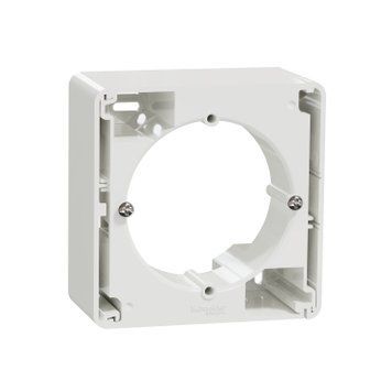 Коробка для зовнішнього мотажу 1постова Schneider Electric Sedna Design (Біла) SDD111901 фото