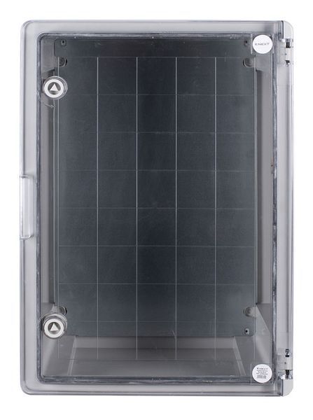 Корпус из ABS-пластика e.plbox.pro.p.50.35.22.tr с прозрачной дверцей 500x350x220мм IP65 p084205 фото