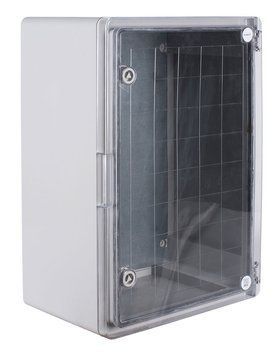 Корпус из ABS-пластика e.plbox.pro.p.50.40.18.tr с прозрачной дверцей 500x400x180мм IP65 p084206 фото