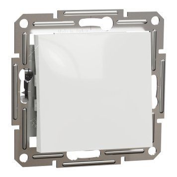 Переключатель одноклавишный Schneider Electric Asfora (Белый) без рамки EPH0470121 фото