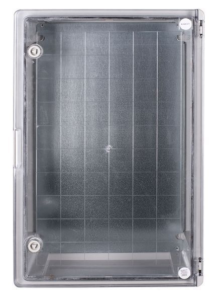 Корпус з ABS-пластику e.plbox.pro.p.60.40.20.tr з прозорими дверцятами 600x400x200мм ІР65 p084207 фото