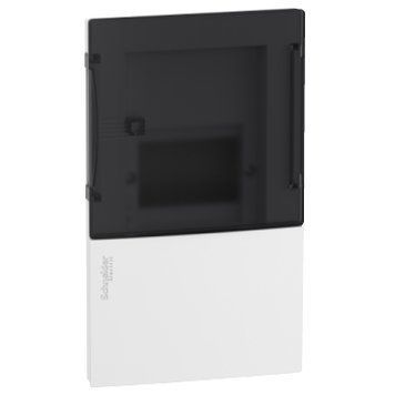 Щит встроенный пластиковый 4 модулей прозрачная дверь Schneider Electric Mini Pragma MIP22104S MIP22104S фото