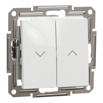Выключатель для жалюзи Schneider Electric Asfora (Белый) без рамки EPH1370121 фото
