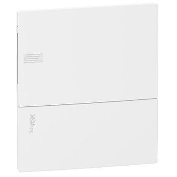 Щит встроенный пластиковый 8 модулей белая дверь Schneider Electric Mini Pragma MIP22108 MIP22108 фото