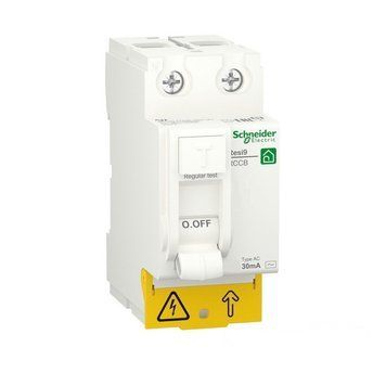 Вимикач диференційного струму Schneider Electric Resi9 2P 25A 30mA АС R9R51225 фото