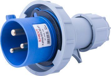 Силовая вилка переносная e.plug.023.32.67, 3п., 230В, 32А, IP 67 i082004 фото