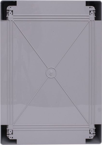 Корпус удароміцний з АБС-пластика e.plbox.350.500.195.tr, 350х500х195мм, IP65 з прозорими дверцятами CP5017 фото