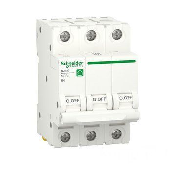 Автоматичний вимикач Schneider Electric Resi9 6kA 3P 16A В R9F02316 фото